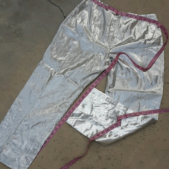 silver disco pants - Picture 5 of 5